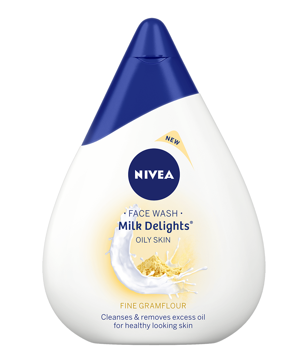 NIVEA Milk Delights - Face wash for women with Fine Gramflour